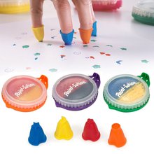 paint sation con timbri e doppio colore