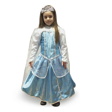 costume regina dei ghiacci 7/8 anni