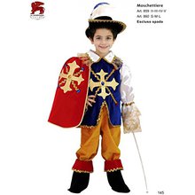 costume moschettiere royal tg.m - 7 anni