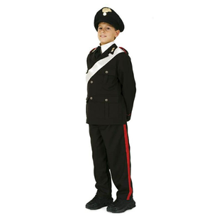 costume carabiniere 8 anni