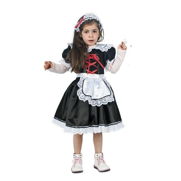 costume cameriera 7 anni