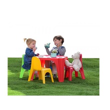 tavolino pic nic + 4 sedie plastica