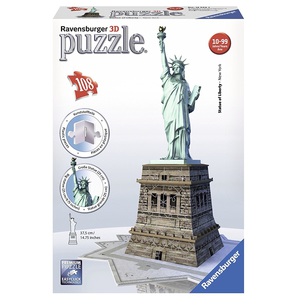 puzzle 3d statua della liberta' new york