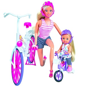 steffi love ed evi in bici