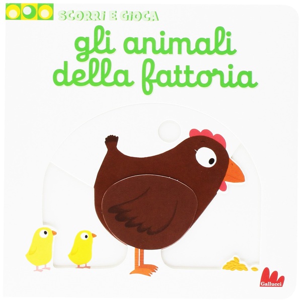 librogli animali della fattoria scorri e gioca