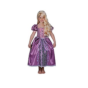 costume rapunzel 8/10 anni