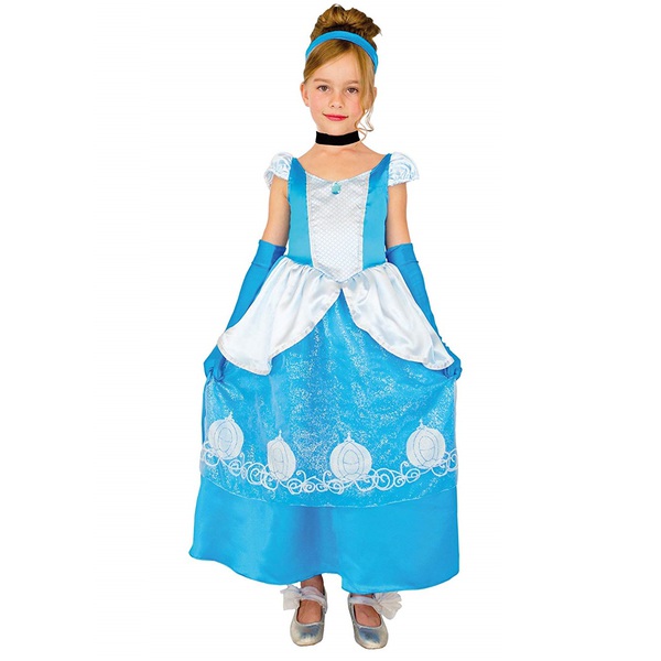 costume cenerentola 3/5 anni