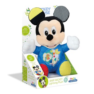 baby mickey lightin plush