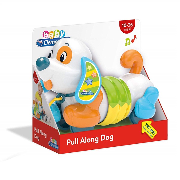cagnolino trainabile pull along dog 