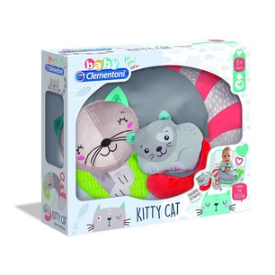 baby clementoni for you - kitty cat tummt timepillow