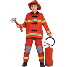 costume pompiere 10/12 anni