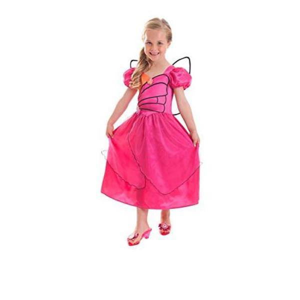 costume barbie mariposa 3/5 anni