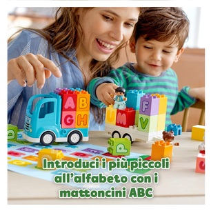 lego duplo camion degli alfabeti 