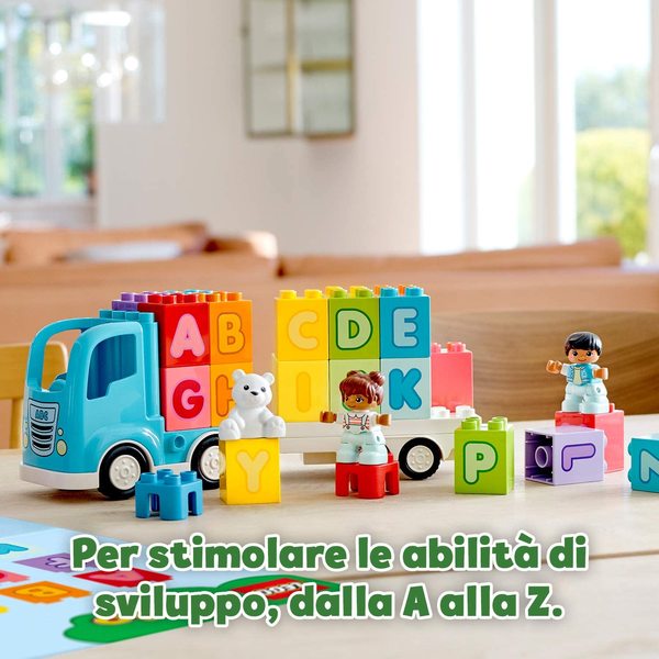 lego duplo camion degli alfabeti 