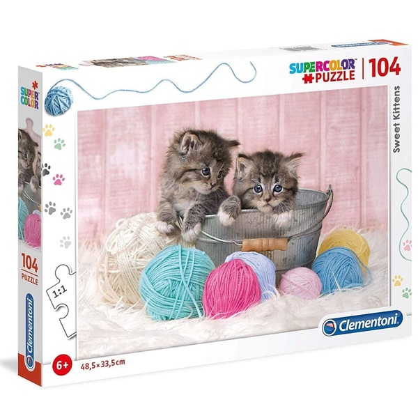 puzzle pz 104 sweet kittens