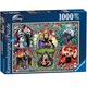 puzzle 1000 pezzi le cattive disney