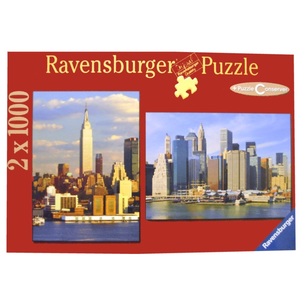 puzzle ravensburger  2 x 1000 