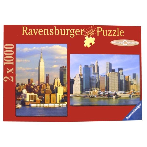 puzzle ravensburger  2 x 1000 