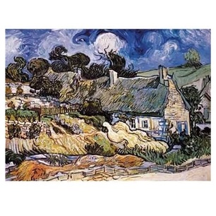 puzzle 1000 pezzi la chiesa di auvers