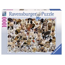 puzzle 1000 pezzi cani del mondo