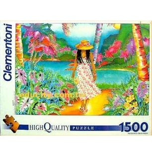 puzzle 1500 pezzi donna in estate