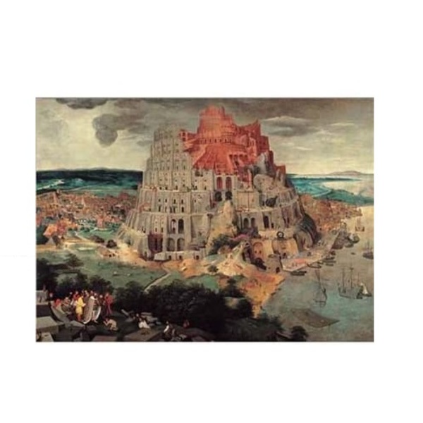 puzzle 1000 pezzi tower of babel