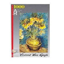 puzzle 1000 pezzi vaso giallo di girasoli