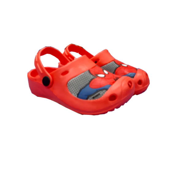 ciabatte rosse crocs spiderman 