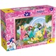 maxi puzzle double face 24 pezzi principesse