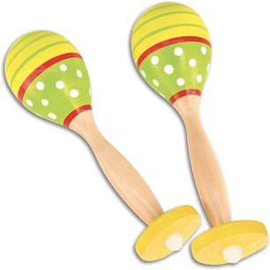 maracas in legno