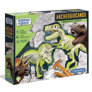 archeogiocando - t-rex e triceratopo