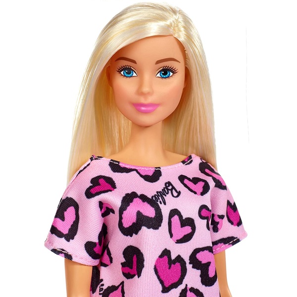 barbie trendy con vestito rosa