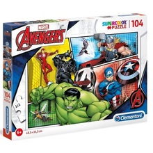 maxi puzzle 104 pezzi avengers