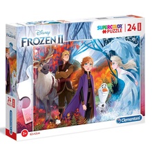 puzzle multicolor 24 pezzi frozen 2