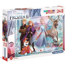 puzzle supercolor 24 pezzi frozen 2