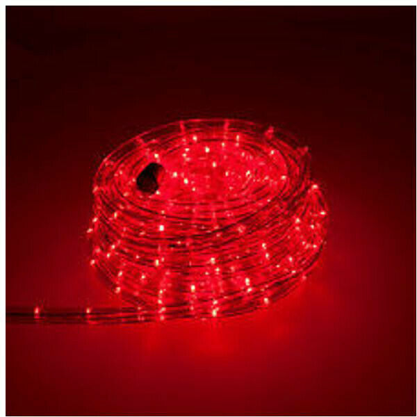 tubo luminoso a led 10 metri - rosso - 