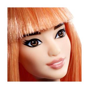 barbie fashionista patchwork denim bambola 
