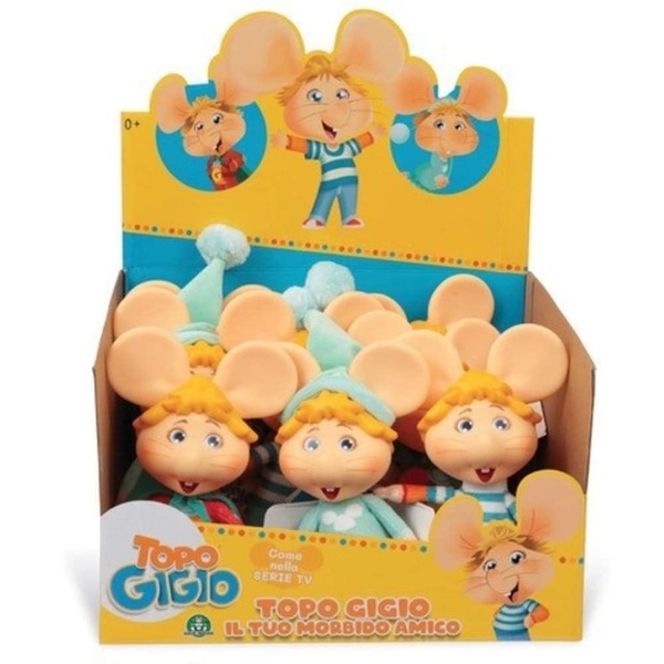 topo gigio plush 18 cm. grandi giochi