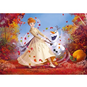 2 mini puzzle da 20 pezzi di frozen - clementoni