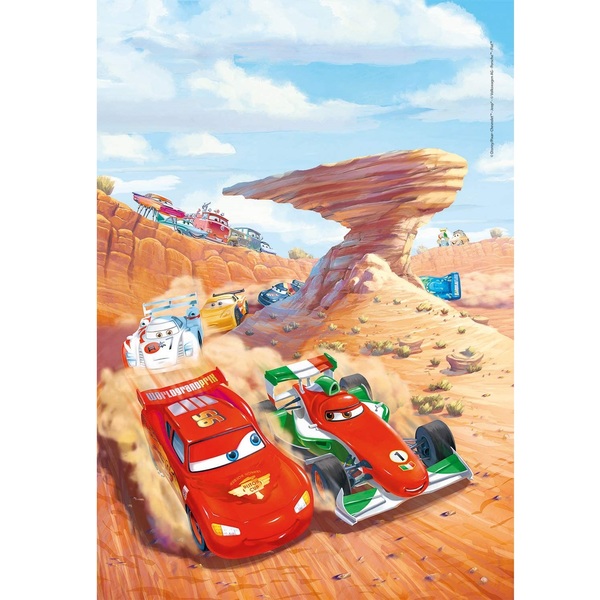 3 puzzle da 48 pezzi cars - clementoni