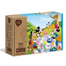 puzzle 104 pezzi mickey - personaggi disney 