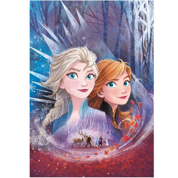 puzzle 104 pezzi frozen ii