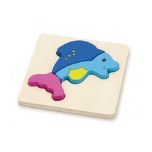puzzle in legno - delfino