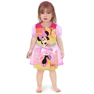 costume minnie 12/18 mesi rosa