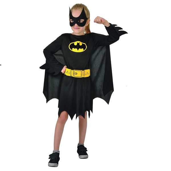 costume bambina batgirl 10-12 anni