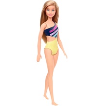 barbie beach con costume giallo