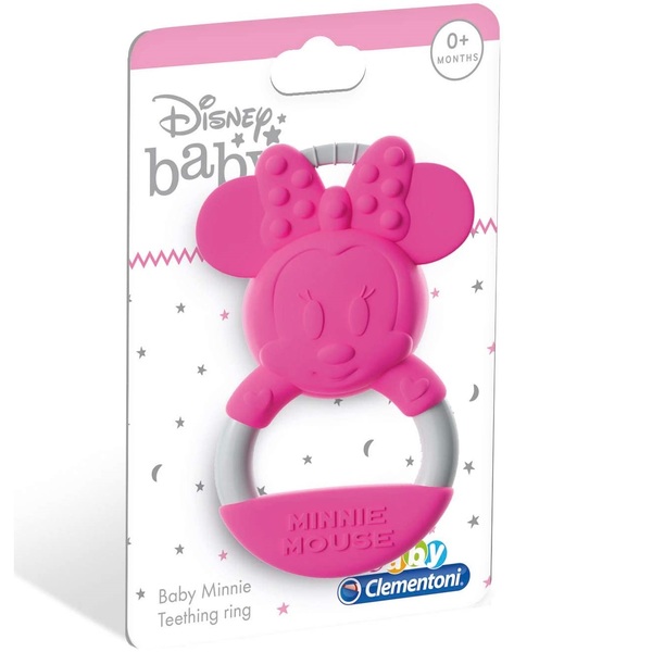 baby minnie teething ring