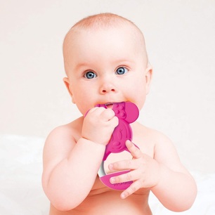 baby minnie teething ring