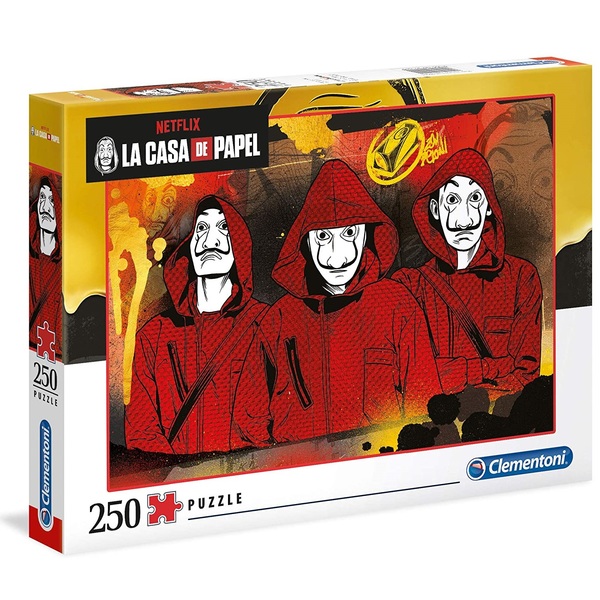 puzzle 250 pezzi la casa de papel