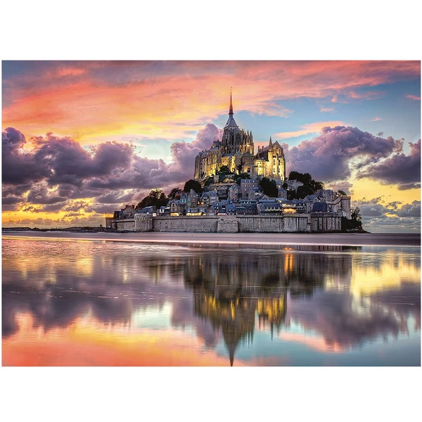 puzzle 1000 pezzi la magnifique mont saint-michel